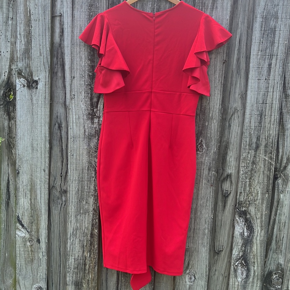 Formal Red Dress - Picture 4 of 6